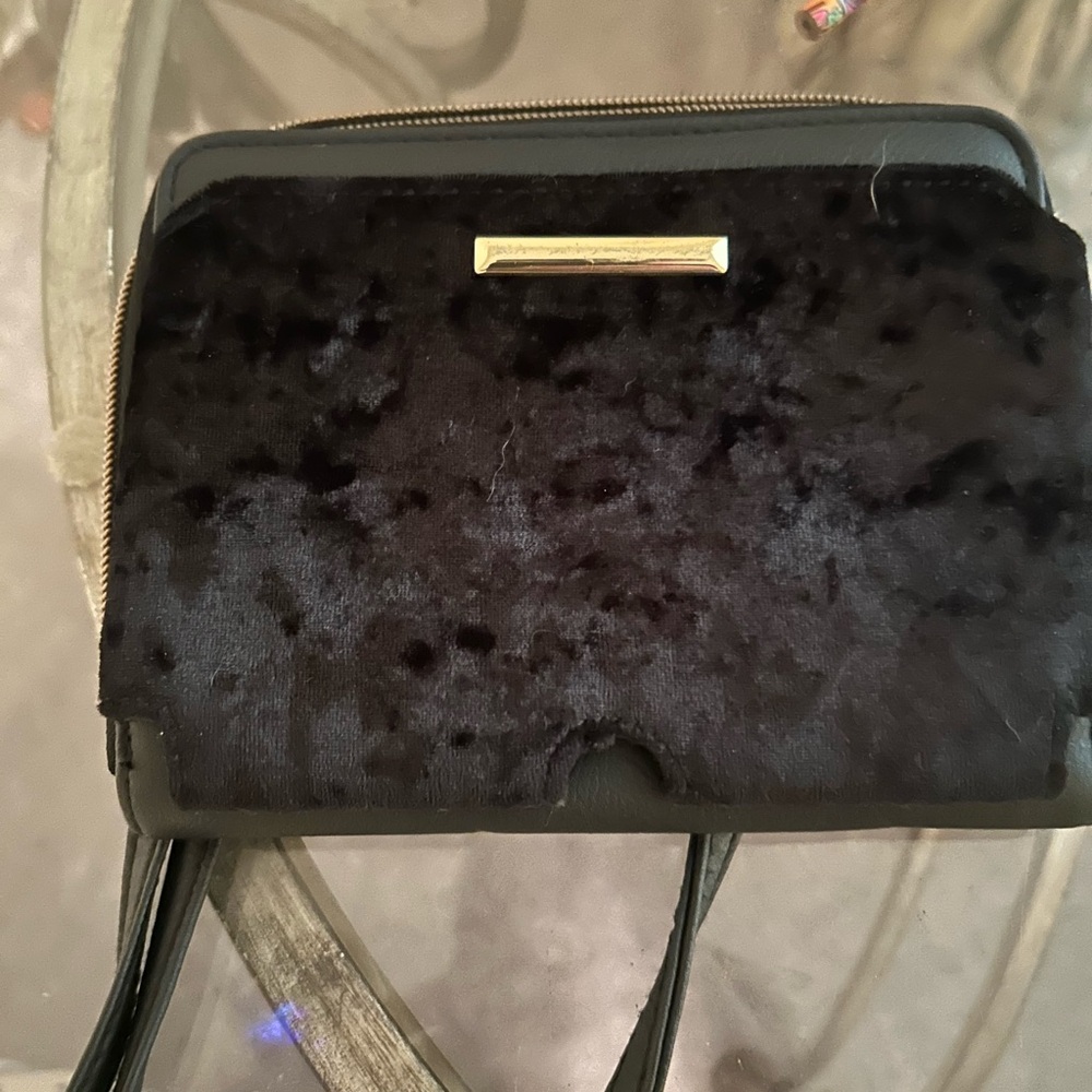 Elegant Black Fur Women's Bag